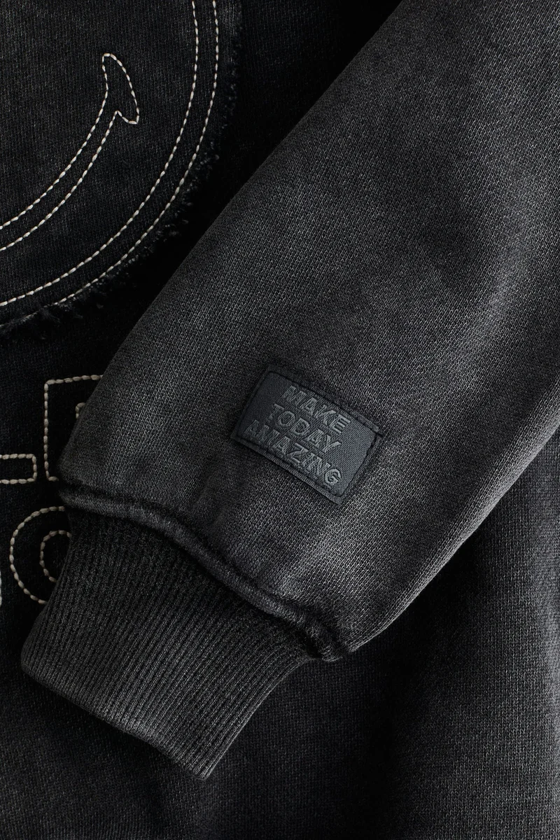 H&M Motif-Detail Sweatshirt