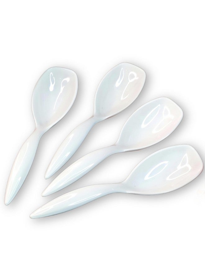 Vemlons Serving Spoon Long Handled Serving Spoon Melamine Tableware (Serving Spoon Set Of 4 Piece) - 25 Cm - Image 1