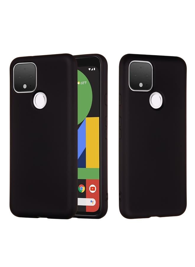 S-TOP Case For Google Pixel 4a 5G Pure Color Liquid Silicone Shockproof Full Coverage Case - Image 2