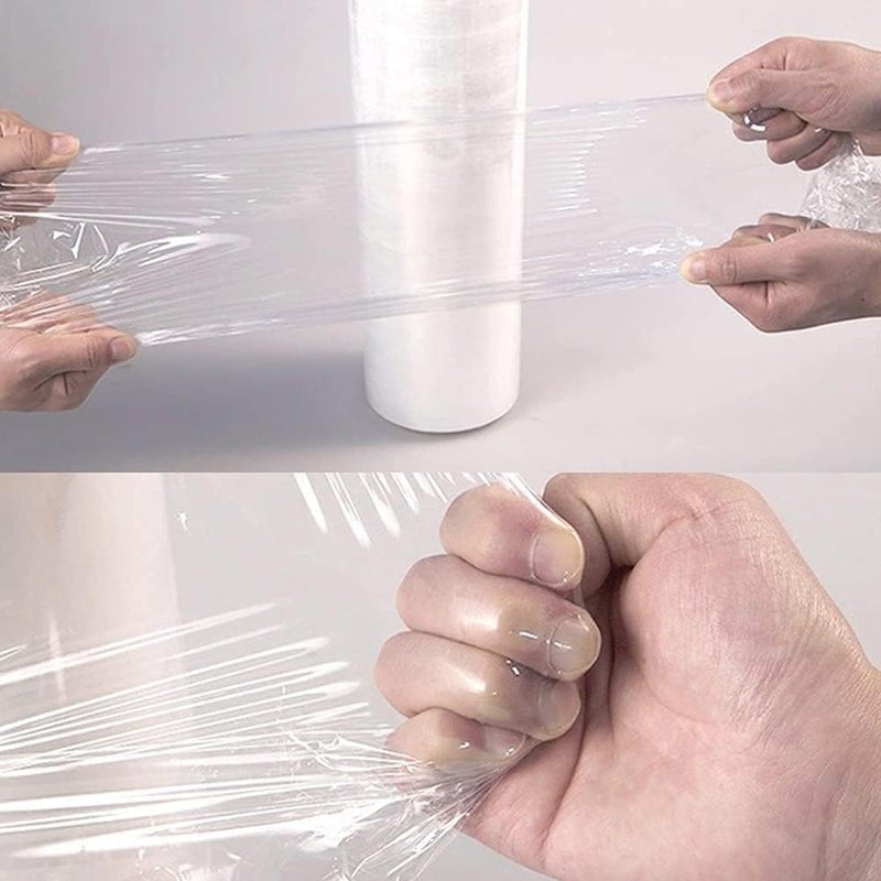 Industrial Packing Roll 50cm 2KG Transparent Stretch Self Adhesive Packing Roll for Luggage Transport Tools - Image 2