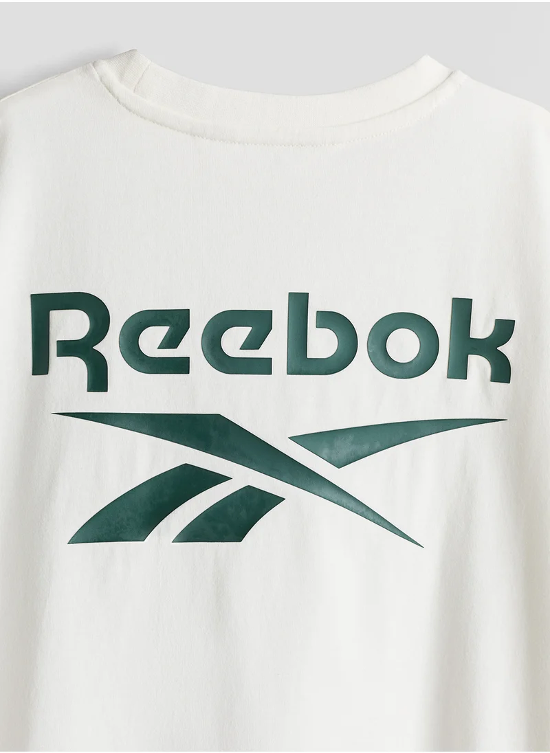 ريبوك Oversized Print-Motif T-Shirt