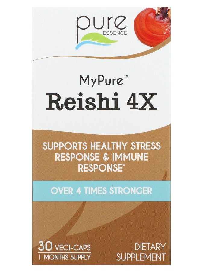 Pure Essence My Pure Reishi 4x 30 VegiCaps 