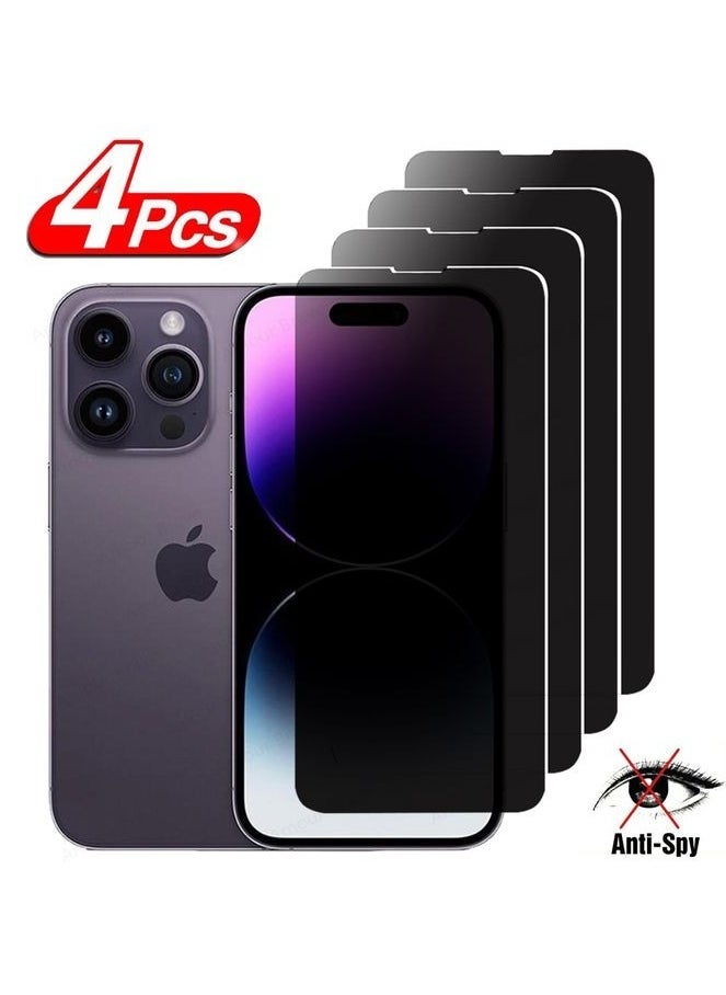 Generic Anti-Spy Privacy Screen Protector For iPhone 15 14 13 12 11 Pro Max Protective  - Image 1