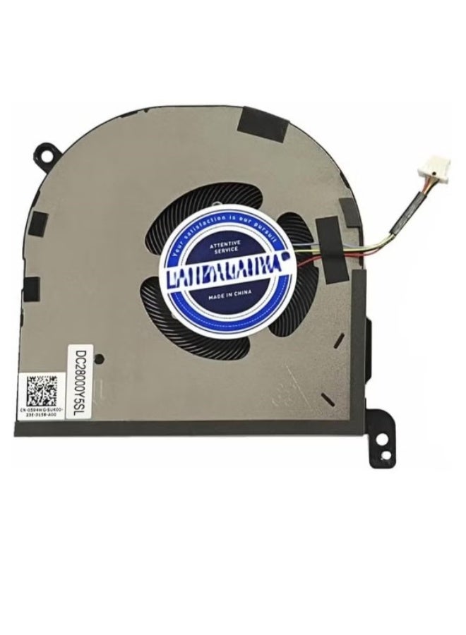 Replacement New Laptop CPU Cooling Fan for Dell XPS 9520 Precision 5570 Series 0594WG EG50050S1-CJ60-S9A DC28000Y5SL DC5V