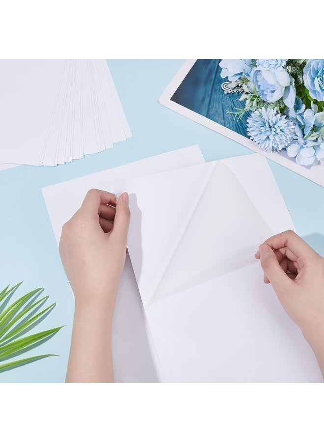 15-Piece A4 Size Transparent Self Adheive Labels For Printing Clear Labels - Image 3