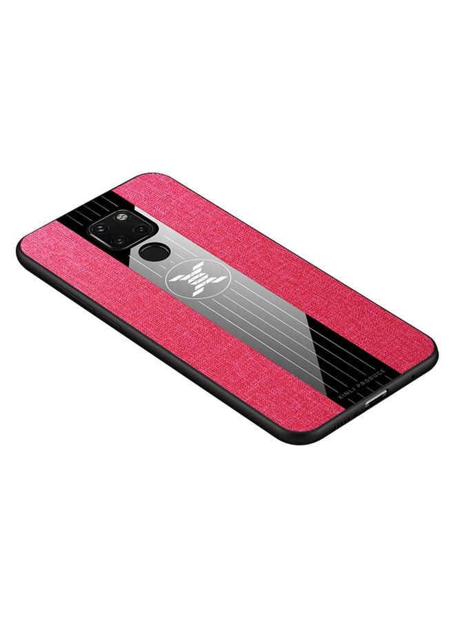 Case For Huawei Mate 20 Stitching Cloth Textue Shockproof TPU Protective Case
