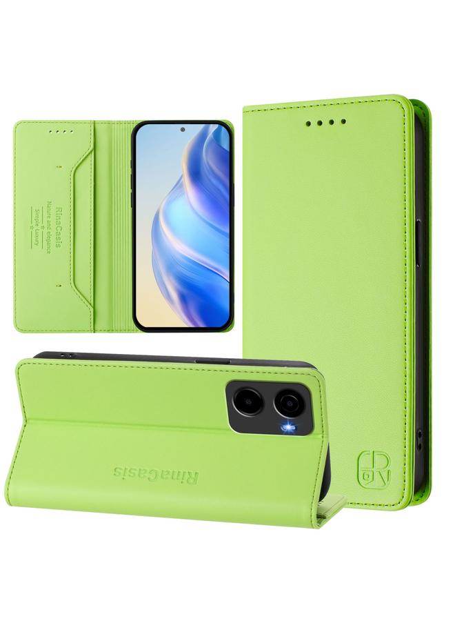 اس-توب جراب لهاتف Cricket Magic 2 / AT&T Propel 2 5G RC01، جراب جلدي مزدوج الطي مزود بخاصية الشفط المغناطيسي بتقنية RFID - Image 1