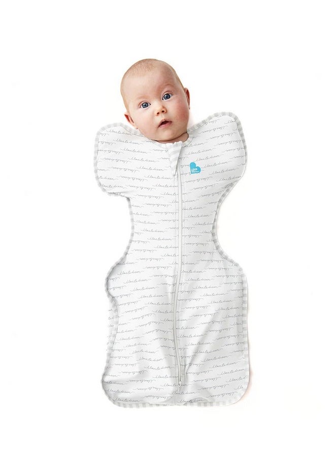لاف تو دريم كيس نوم Swaddle Up المهدئ ذاتيًا، 8-13 رطلاً، نوم أفضل بشكل كبير، ملائم بشكل مريح لتهدئة ردود الفعل المفاجئة، 1.0 Tog، Dreamer، صغير  - Image 1