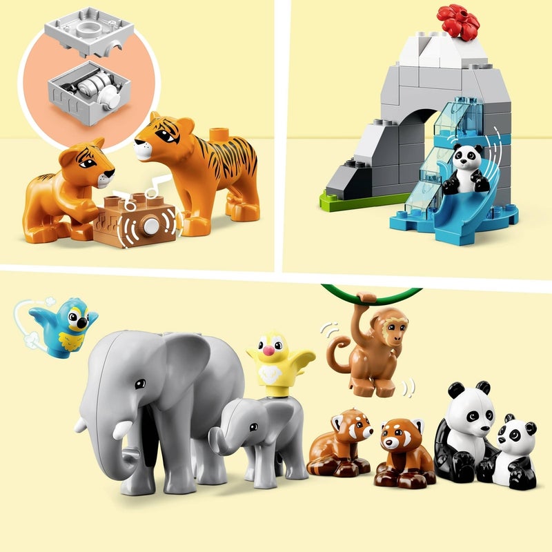 LEGO - Duplo Wild Animals of Asia 118 Pieces - 10974 - Image 3