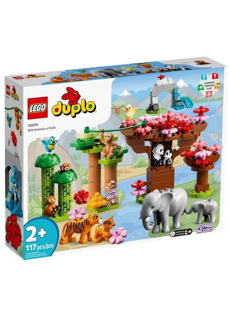LEGO LEGO - Duplo Wild Animals of Asia 118 Pieces - 10974  - Image 1