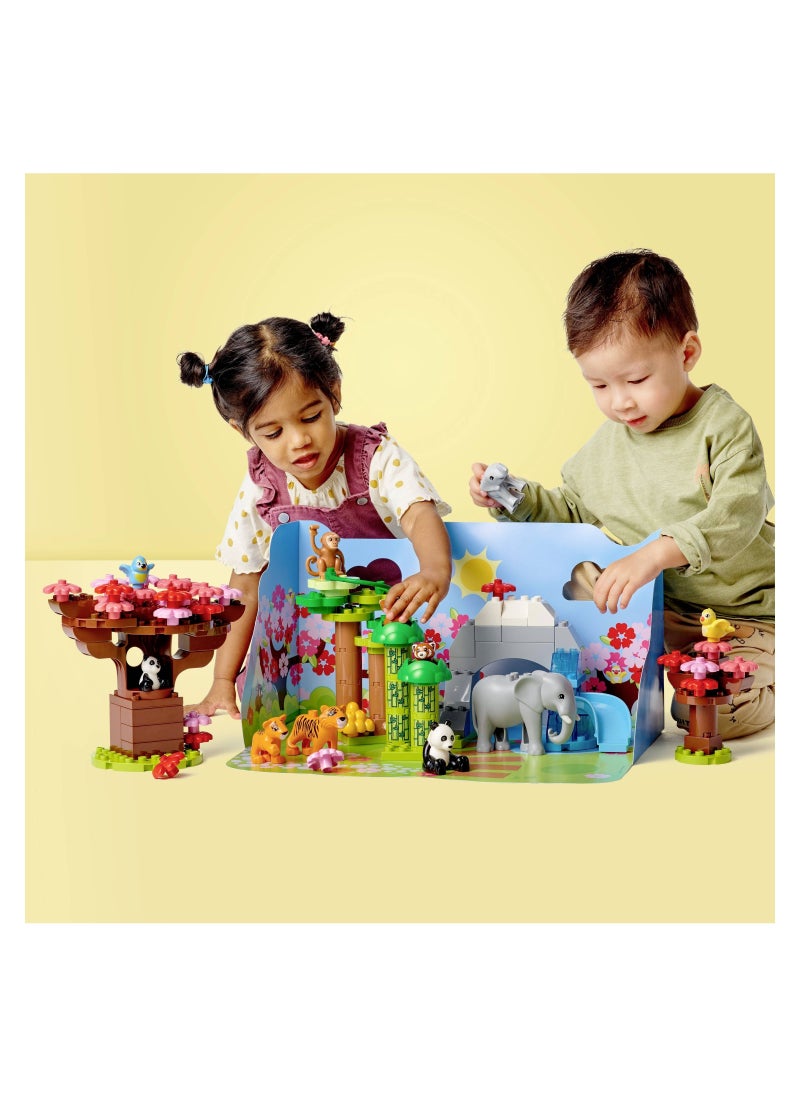 LEGO LEGO - Duplo Wild Animals of Asia 118 Pieces - 10974  - Image 4