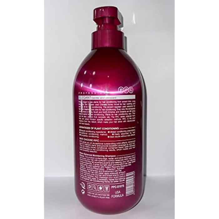 PPC Water balanced Moistening Shampoo for Color Treated Damaged & Dry Hair, Keratin Hair Treatment Best your hair. Experts Choice.Softening,Shine,Nourishing,Repairing,Rejuvenate, 25.0 Fl Oz 1 count - Image 4