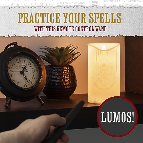 Paladone Harry Potter Hogwarts LED Candle with Wand Remote - Officially Licensed Wizarding World Merchandise, Great Hall Battery Powered Candlelight Decor for Themed Events - Image 3