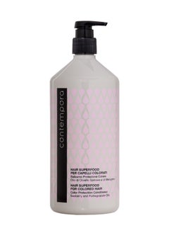 Barex Italiana Contempora - Hair Superfood for Colored Hair | Color Protection Conditioner 1000 ML  - Image 1