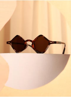 Haute Sauce Polarized Full Rim Diamond Sunglasses For Women  - Image 2