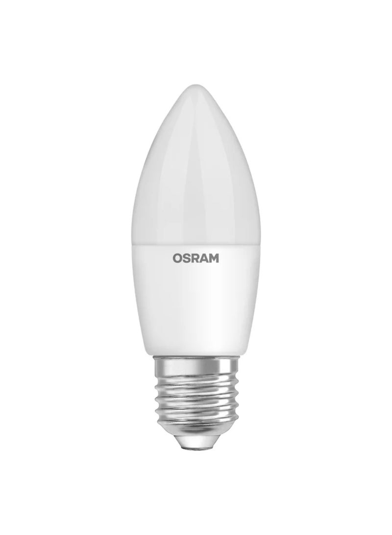 Osram LED Value E27 Classic B40 4.7W 2700K Warm White Frosted Non-Dimmable Energy-Saving LED Bulb - Image 2