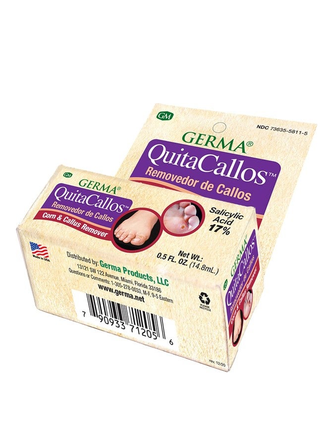 جيرما™ كويتا كالوس - مزيل سائل للمسامير والجلد المتصلب - 0.5 أونصة/سريع - Image 4