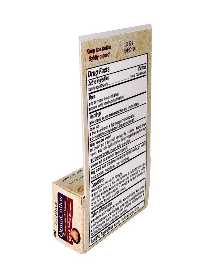 جيرما™ كويتا كالوس - مزيل سائل للمسامير والجلد المتصلب - 0.5 أونصة/سريع - Image 5