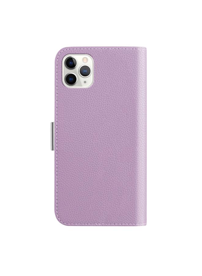 Zaboon Case For iPhone 11 Pro Max Candy Color Litchi Texture Leather Phone Case - Image 3