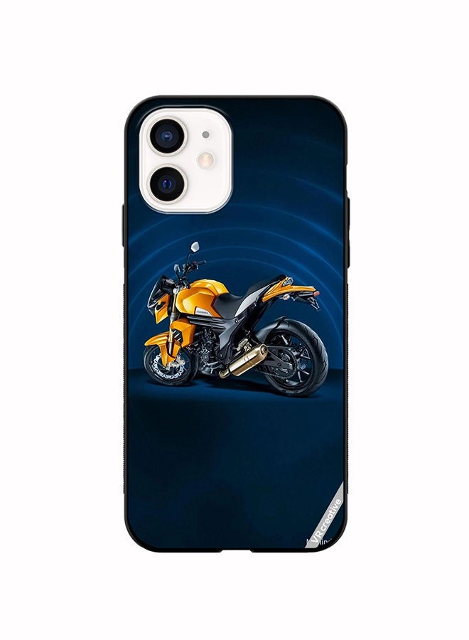 VR CREATIVE Protective Case Cover For Apple iPhone 12 mini Bike Design Multicolour - Image 1