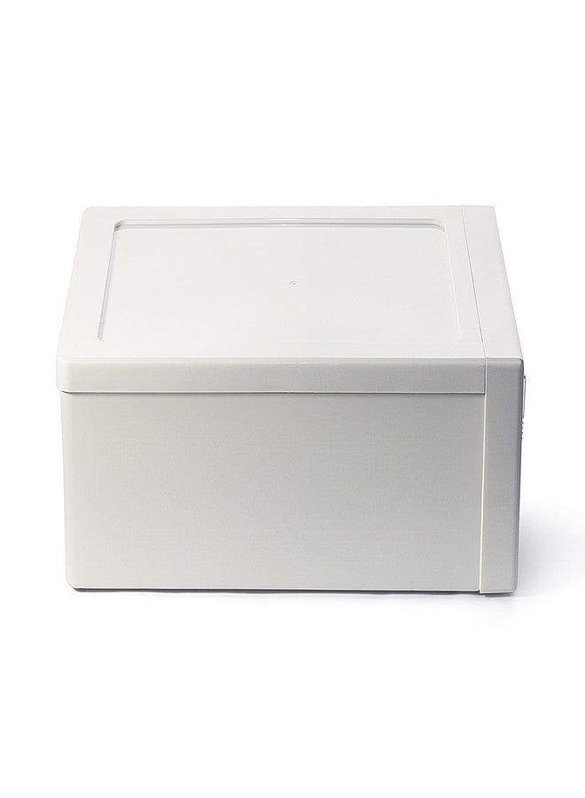 INABOX Double Horizontal Stackable Drawer - Clear, Transparent PP Storage Organizer, No Lid, Durable and Efficient for Home Use - Image 2