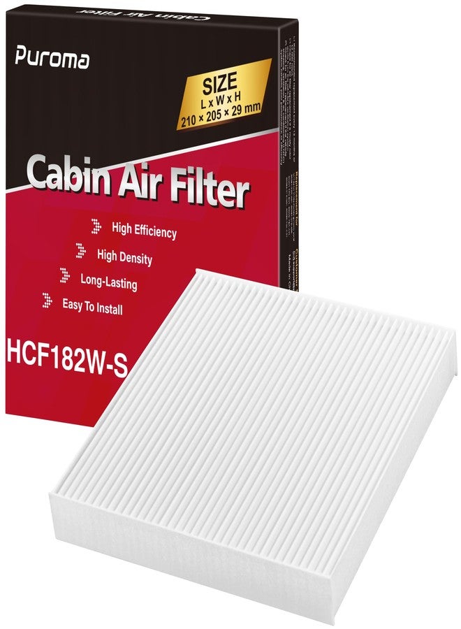 Puroma Cabin Air Filter Replacement for CP182, CF11182, Honda Civic, Clarity, CR-V, CR-Z, HR-V, Fit, Insight, Odyssey, Acura MDX, RDX, TLX, INTEGRA - Image 1
