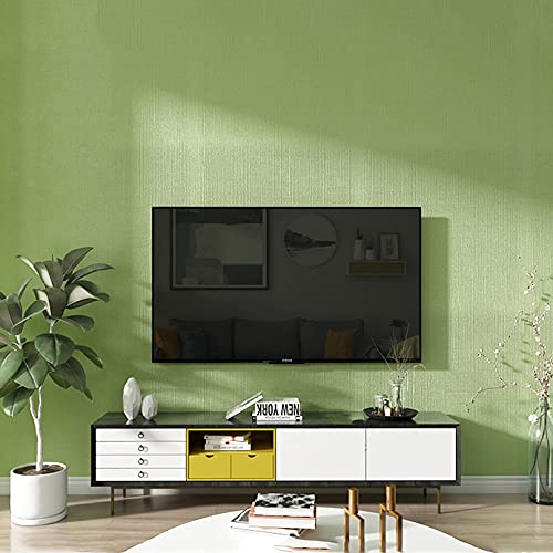 RedChimes Self-Adhesive Wallpaper Waterproof Old Furniture Vinyl Stickers Wooden Door Wardrobe Desktop PVC Wall Papers 45 X 304 CM- (Green) - Image 3