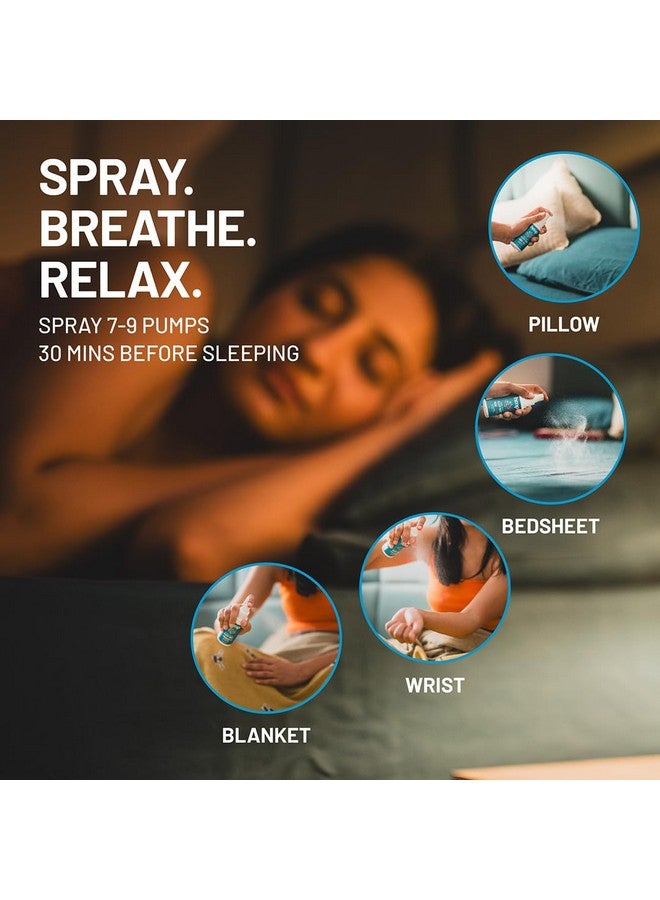 Hoop hoop Sleep Mist | Lavender Pillow Spray For Good Sleep, Natural Sleep Spray For Better Sleep Quality, Aromatherapy Helps Sleep Fast As A Pillow Mist | 100 ml - Image 4