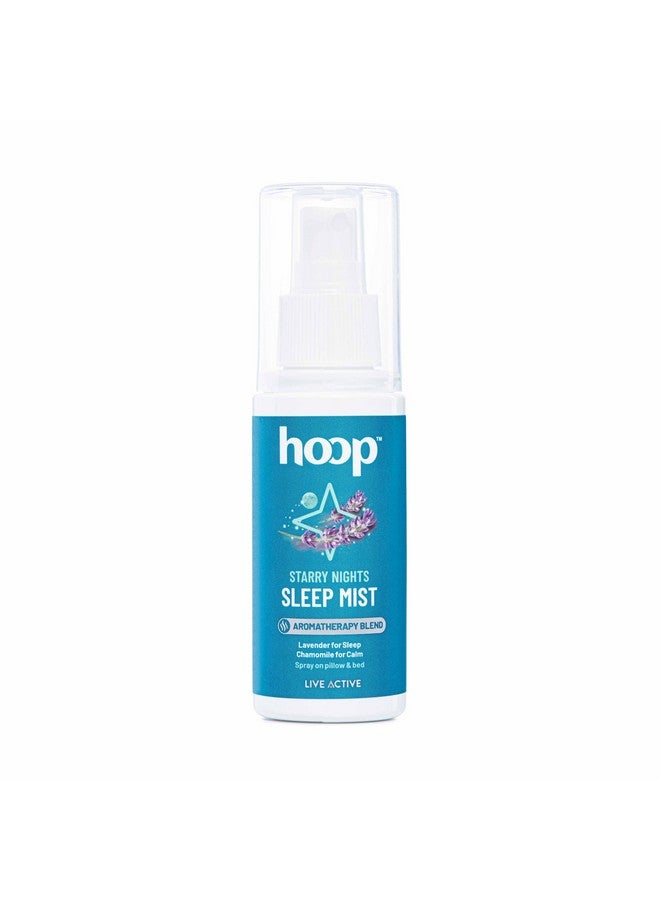 Hoop hoop Sleep Mist | Lavender Pillow Spray For Good Sleep, Natural Sleep Spray For Better Sleep Quality, Aromatherapy Helps Sleep Fast As A Pillow Mist | 100 ml - Image 1