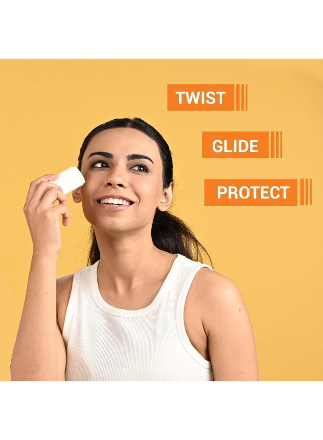 So True Sotrue SPF 50+ Daily Sunscreen Stick | Lightweight, Water Resistant | No White Cast | Broad Spectrum PA++++ | Non Sticky With Dewy Finish | Mess Free Sun Protection | Suitable for Face & Body 15g - Image 4