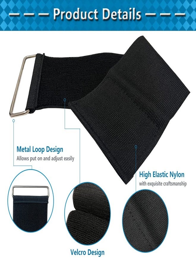 ZNALDP Wheelchair Leg Rest Straps Calf Medical Safety Footrest Seat Belt Wheelchair Harness Restraints for Elderly Dementia Patient Leg Separator Belts Prevent Sliding Wheelchair Accessories - Image 2
