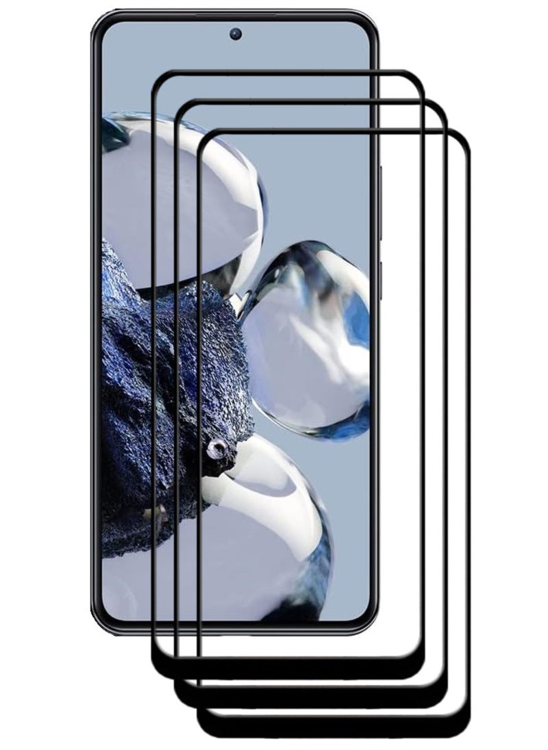 ACLIX 3 Pieces Antistatic ESD Dustproof Premium Quality High Definition Tempered Glass Screen Protector Designed For Xiaomi 12T Pro - Image 1