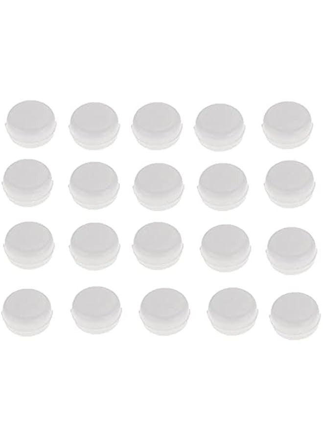 20 Pcs Toy Rattle Box Noise Maker Insert Squeaker Plastic Ring Box Repair Fix Baby Rattle Toys Doll Accessories (15mm 20PCS)  - Image 1
