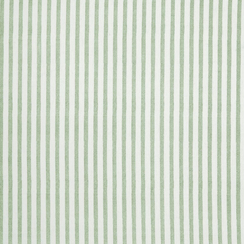 Laura Ashley - Euro Shams, 100% Smooth Cotton with Envelope Closure, Throw Pillow Cover for Bed or Couch, Oeko-Tex Certified, Set of 2 (Ticking Stripe Green, 26" x 26") - Image 4