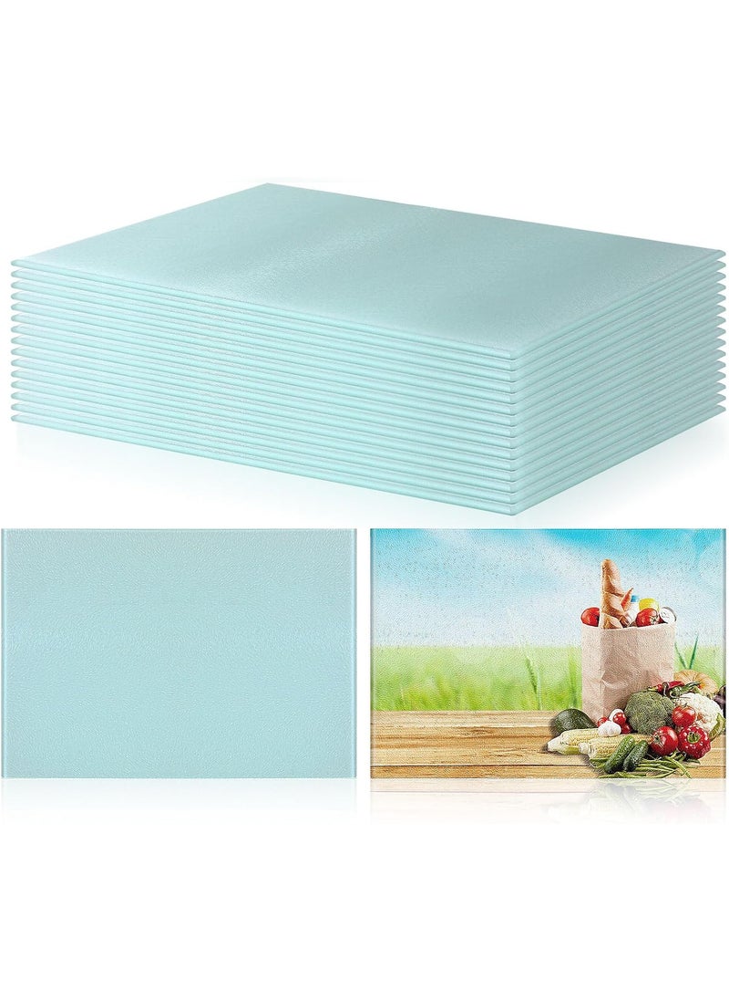 Nuenen Nuenen 15 Pcs Sublimation Blank Cutting Board for Kitchen  11 x 787 Inch Tempered Glass for Countertop  Heat Resistant Personalized Board for Heat Press Machine  - Image 1