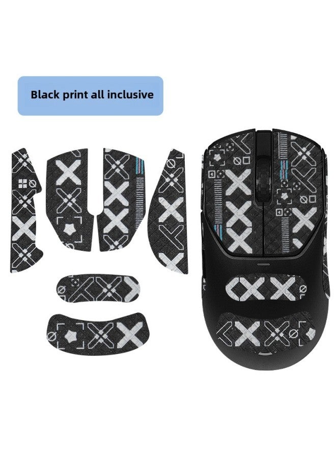 For Walkers G5M Mouse Anti-slip Stickers Foot Stickers G5Mpro Stickers G5 Mouse Stickers Sweat-absorbent PRO Palm Stickers-Color:A Pair Of Teflon Foot Stickers - Image 2