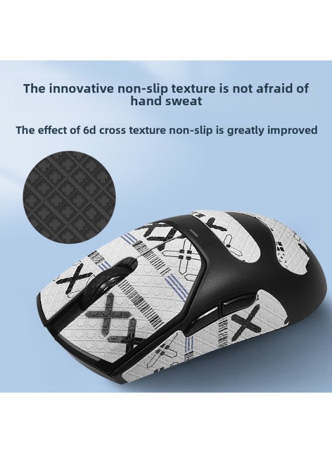 For Walkers G5M Mouse Anti-slip Stickers Foot Stickers G5Mpro Stickers G5 Mouse Stickers Sweat-absorbent PRO Palm Stickers-Color:A Pair Of Teflon Foot Stickers - Image 4
