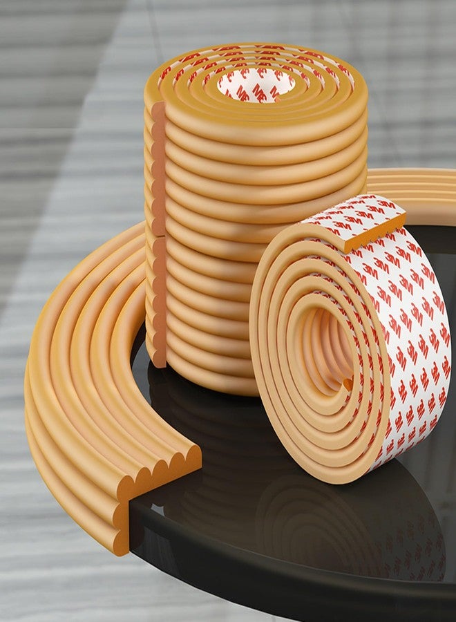 OLWICK 1 Pcs Corner Protector for Baby | Extra Thick Cushion Strip for Baby Safety | Edge Protector for Sharp Edges, Table, Desk, Wall Corners & Furniture - 2 Meter Long (Gold) - Image 2