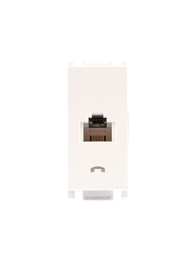 Panasonic White telephone socket - Image 1