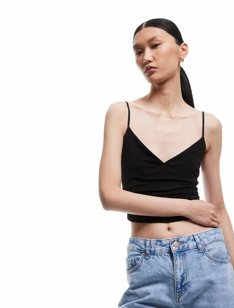 كوتون Strappy Blouse