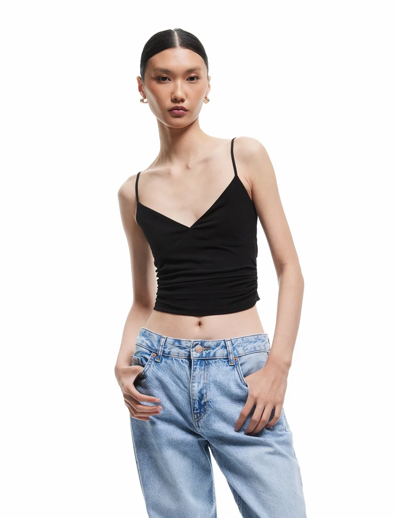 كوتون Strappy Blouse