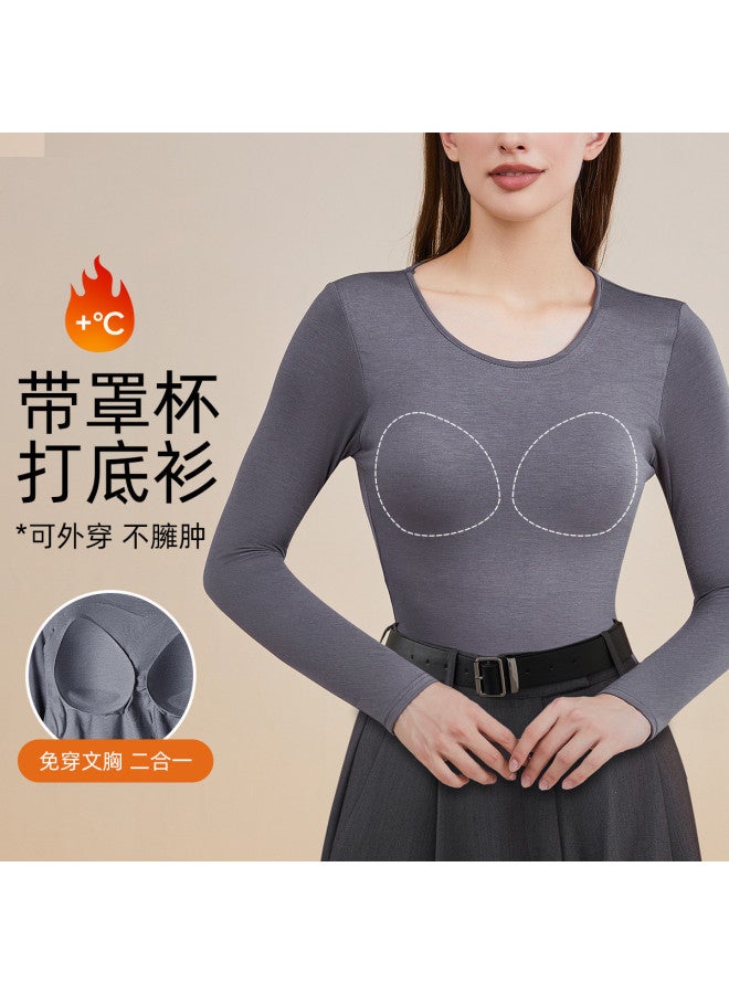 Fenton thermal Locking Top For Women, Autumn/winter Base Layer, Essential Layering Shirt - Image 2