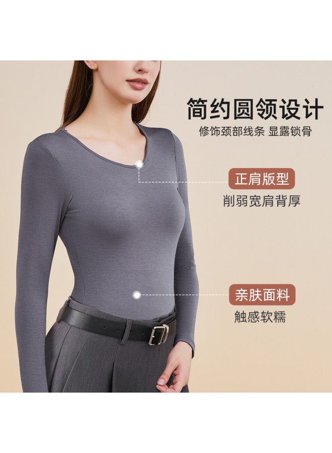 Fenton thermal Locking Top For Women, Autumn/winter Base Layer, Essential Layering Shirt - Image 4