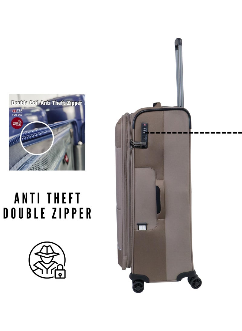 pierre cardin Softside Airlite Luggage Set o 3 - Image 3