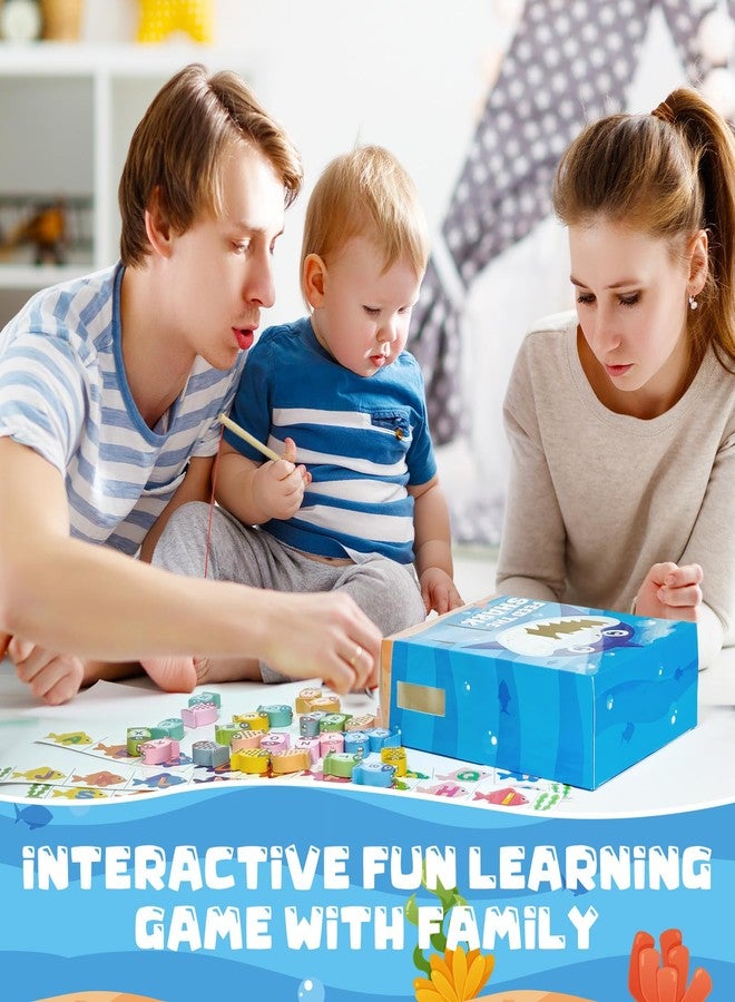 Cinrobiye Fishing Game for Shark ABC Alphabet Match - Fine Motor Skill Builder, Alphabet Games and Sorting Set, Preschool Learning and Matching Activities Gifts - Image 5