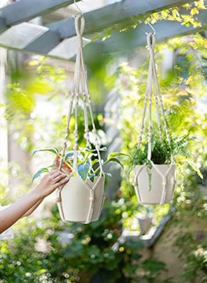 Antikiano Macrame plants size 81 cm for indoor and outdoor use - Image 3