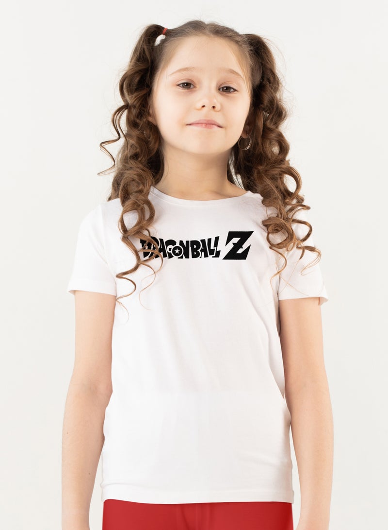 Fashion World Cotton T-shirt Printed with High-quality Anime Dragon Ball - Image 1