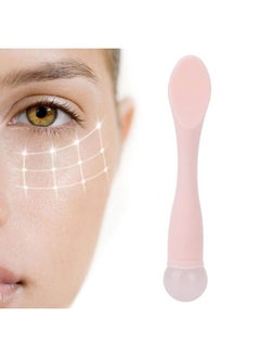 ZJchao Eye Cream Spatula Cosmetic Spoon Mini Makeup Mask Spatula Spoon Beauty Scoop Eye Massage Wand Stick Professional Silicone Face Eye Cream Applicator Spatula For Skin Care Home Salon  - Image 1