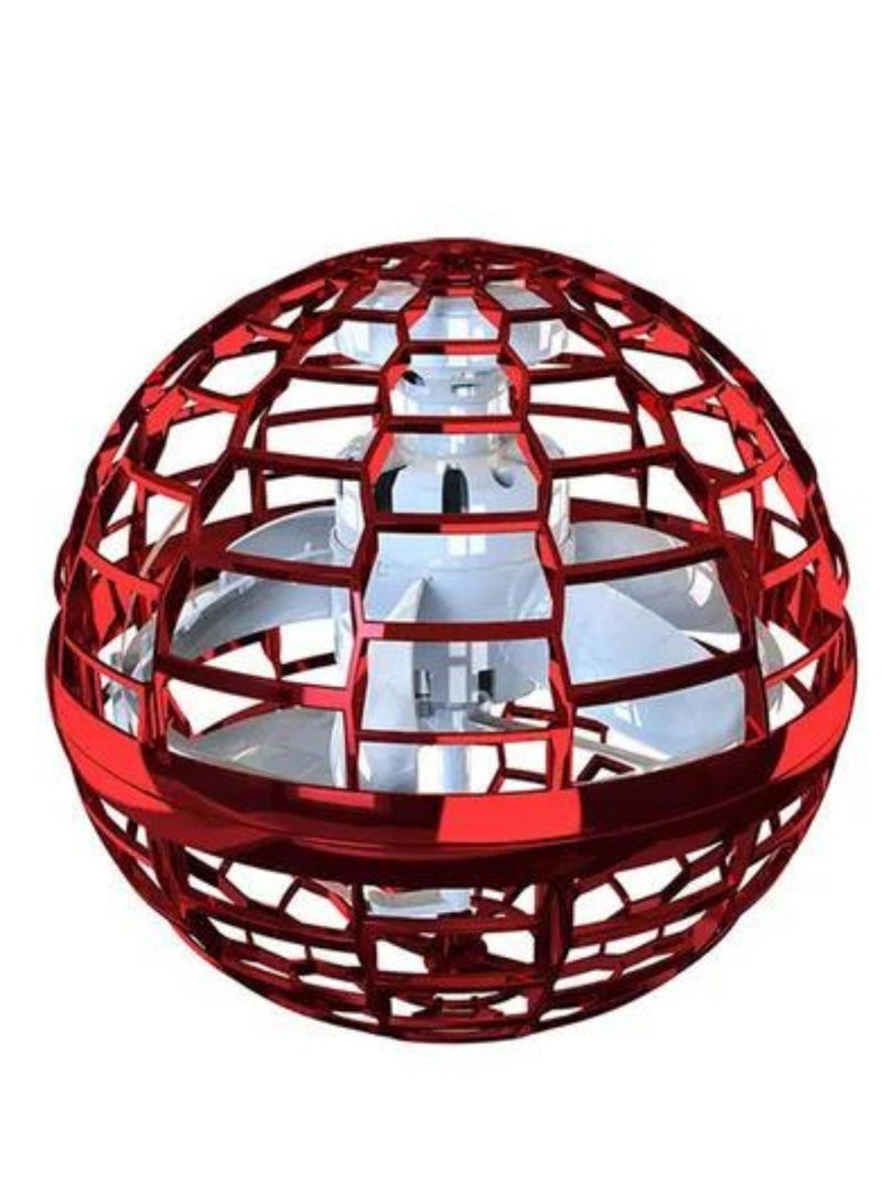 child toy Flynova Pro Flying Ball In Red Color For 6+ Years Age Kids Unisex In Polymer Material 10.4x10.2x10.2cm - Image 1
