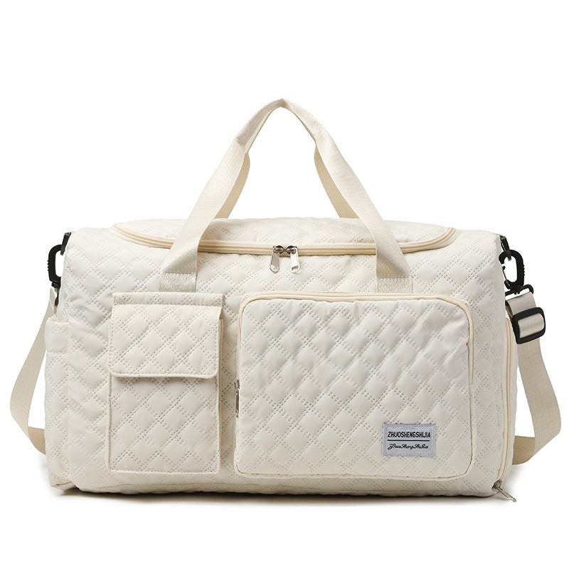 Large Capacity Lightweight Travel Duffel Bag with Wet-Dry Separation and Shoe Compartment - Image 5